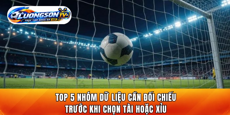 Top 5 nhóm dữ liệu cần đối chiếu trước khi chọn tài hoặc xỉu